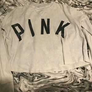 Victoria Secret PINK waffle crop top